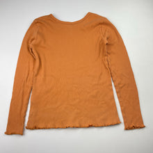 Load image into Gallery viewer, Girls Favourites, ribbed organic cotton long sleeve top, FUC, size 6,  