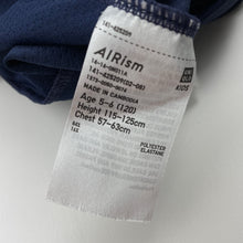Load image into Gallery viewer, Unisex Uniqlo, navy lightweight zip up hooded top, EUC, size 5-6,  