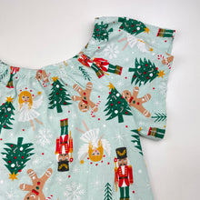 Load image into Gallery viewer, Girls B&amp;L, cotton Christmas tee / top, GUC, size 7,  