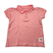 Load image into Gallery viewer, Girls Pinkabuds, pink cotton polo shirt top, FUC, size 6-7,  