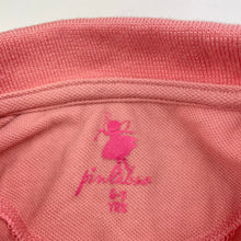 Load image into Gallery viewer, Girls Pinkabuds, pink cotton polo shirt top, FUC, size 6-7,  