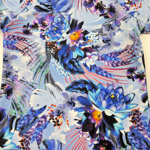 Girls CUPID GIRL, floral short sleeve rashie / swim top, EUC, size 3,  