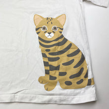 Load image into Gallery viewer, Unisex MUJI, cotton tee / top, cat, EUC, size 12,  