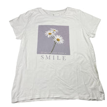 Load image into Gallery viewer, Girls Target, organic cotton tee / top, daisies, GUC, size 16,  