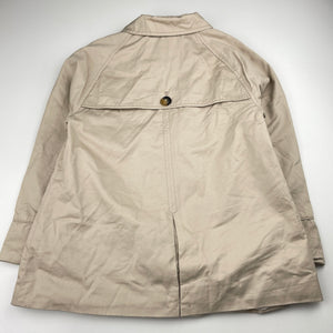 Girls Zara, lined cotton jacket / coat, L: 50cm, FUC, size 8,  
