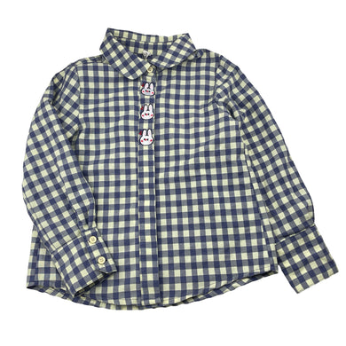 Girls Conny Style, checked lightweight long sleeve shirt, EUC, size 7-8,  