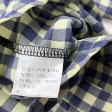 Load image into Gallery viewer, Girls Conny Style, checked lightweight long sleeve shirt, EUC, size 7-8,  
