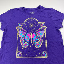 Load image into Gallery viewer, Girls The Place, lightweight cotton tee / top, butterfly, FUC, size 7-8,  