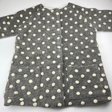 Load image into Gallery viewer, Girls Zara, fleece lined wool blend jacket / coat, L: 62cm, EUC, size 13-14,  