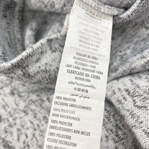 Boys Cotton On, grey fleece lined sweater / jumper, GUC, size 4,  