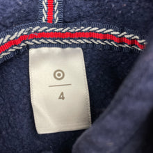 Load image into Gallery viewer, Boys Target, fleece lined hoodie sweater, wash fade, FUC, size 4,  