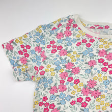 Load image into Gallery viewer, Girls Anko, floral cotton tee / top, FUC, size 8,  