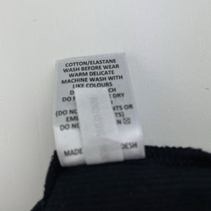 Girls Target, ribbed organic cotton blend tee / top, EUC, size 8,  