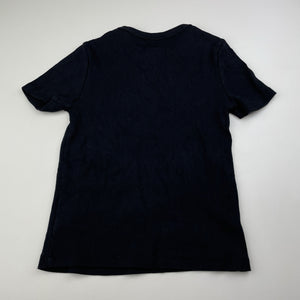 Girls Target, ribbed organic cotton blend tee / top, EUC, size 8,  