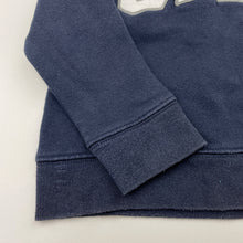 Load image into Gallery viewer, Unisex GAP, navy fleece lined sweater / jumper, wash fade, FUC, size 4,  