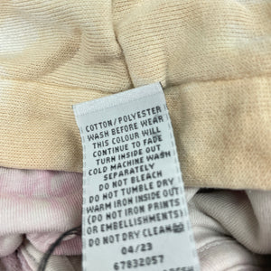 Girls Target, tie dyed hoodie sweater, FUC, size 7,  
