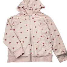 Load image into Gallery viewer, Girls Target, fleece lined zip hoodie sweater, FUC, size 7,  