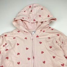 Load image into Gallery viewer, Girls Target, fleece lined zip hoodie sweater, FUC, size 7,  