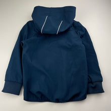 Load image into Gallery viewer, Boys H&amp;M, navy fleece lined neoprene jacket, GUC, size 6,  