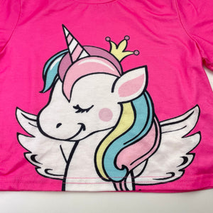Girls SHEIN, lightweight tee / top, unicorn, FUC, size 6,  