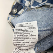 Load image into Gallery viewer, Girls Cotton On, wide leg stretch denim pants, adjustable, Inside leg: 29.5cm, NEW, size 3,  