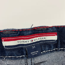 Load image into Gallery viewer, Boys Tommy Hilfiger, dark stretch denim jeans, adjustable, Inside leg: 35cm, GUC, size 3,  