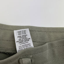 Load image into Gallery viewer, Unisex Bonds, khaki tech sweats pants, elasticated, Inside leg: 30cm, GUC, size 2,  