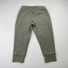 Load image into Gallery viewer, Unisex Bonds, khaki tech sweats pants, elasticated, Inside leg: 30cm, GUC, size 2,  