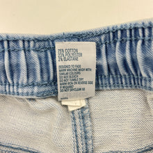 Load image into Gallery viewer, Girls Anko, stretch knit denim pants, elasticated, Inside leg: 39cm, GUC, size 4,  