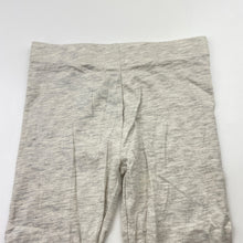 Load image into Gallery viewer, Girls Favourites, grey marle Aust cotton blend leggings, Inside leg: 39cm, GUC, size 4,  