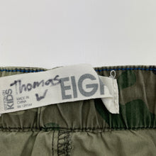 Load image into Gallery viewer, Boys Cotton On, camo print lightweight cotton pants, elasticated, Inside leg: 51cm, FUC, size 8,  