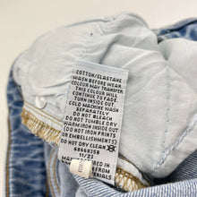Load image into Gallery viewer, Girls Target, MOM distressed stretch denim jeans, adjustable, Inside leg: 69cm, GUC, size 16,  