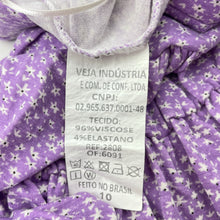 Load image into Gallery viewer, Girls lovepop, floral stretchy skirt, elasticated, L: 50cm, W: 27cm across unstretched, EUC, size 8-10,  