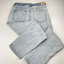 Load image into Gallery viewer, Girls Target, MOM stretch denim jeans, adjustable, Inside leg: 67cm, light marks knees, FUC, size 16,  