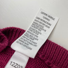 Load image into Gallery viewer, Girls Dymples, knitted hooded poncho sweater, NEW, size 00,  