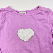 Load image into Gallery viewer, Girls Emerson, cotton long sleeve tee / top, FUC, size 2,  