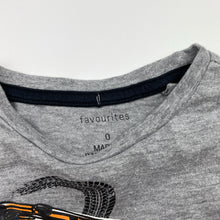 Load image into Gallery viewer, Boys Favourites, grey marle tee / top, EUC, size 0,  