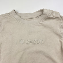 Load image into Gallery viewer, Unisex Favourites, embroidered Aust cotton tee / top, EUC, size 0,  