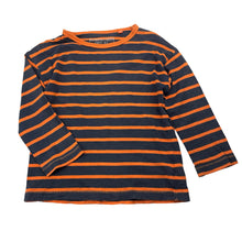 Load image into Gallery viewer, Boys Next, striped cotton long sleeve tee / top, FUC, size 2-3,  