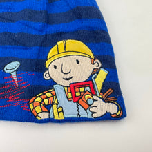 Load image into Gallery viewer, Boys Bob The Builder, embroidered knitted hat / beanie, EUC, size 3-5,  