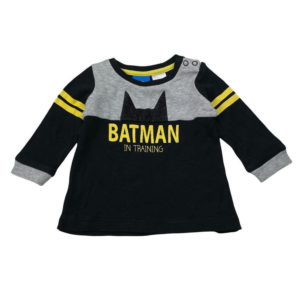 Boys DC Comics, Batman cotton long sleeve top, GUC, size 0,  