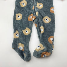 Load image into Gallery viewer, Boys Anko, soft fleece zip coverall / romper, GUC, size 00,  