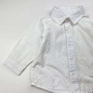 Boys Dymples, lightweight cotton long sleeve shirt, GUC, size 00,  