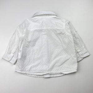 Boys Dymples, lightweight cotton long sleeve shirt, GUC, size 00,  