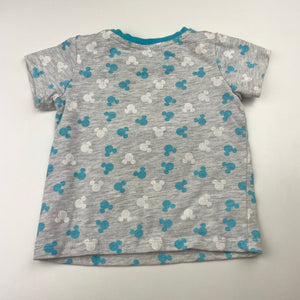 Boys DIsney, Mickey Mouse tee / top, FUC, size 0,  