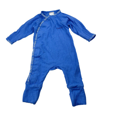 Unisex Bonds, stretchy cozysuit coverall / romper, EUC, size 0000,  