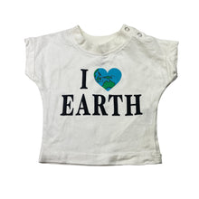 Load image into Gallery viewer, Girls Favourites, organic cotton tee / top, EUC, size 0000,  