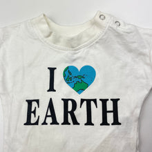 Load image into Gallery viewer, Girls Favourites, organic cotton tee / top, EUC, size 0000,  