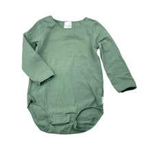 Load image into Gallery viewer, Unisex Bonds, green stretchy bodysuit / romper, EUC, size 0,  