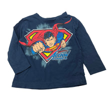 Load image into Gallery viewer, Boys DC Comics, Superman cotton long sleeve tee / top, FUC, size 1,  